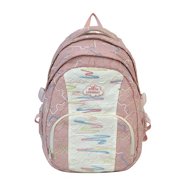 垣途者 高颜值书包女初高中大学生百搭背包女 尼龙 双肩包 女款 多色