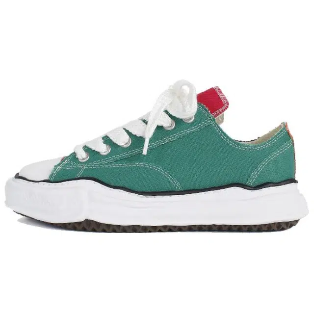 MIHARA YASUHIRO Og Sole Canvas Low Green