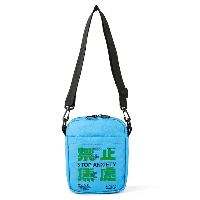 垣途者 小众个性创意复古 防泼水面料 单肩包 小号 男女同款情侣款 多色