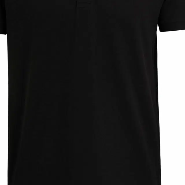 HUGO BOSS SS24 Cotton Blend Polo Shirt With Contrast Logos Polo