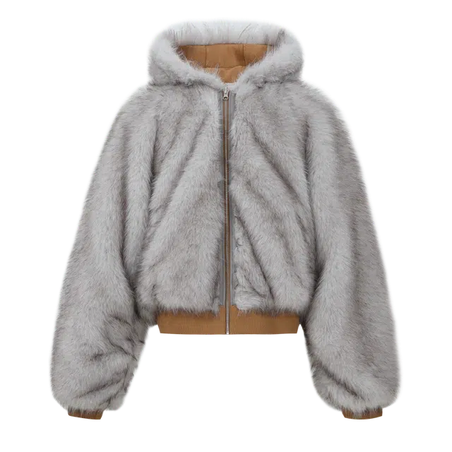 MEDM FW24 Reversible Flight Eagle Hoodie Coat