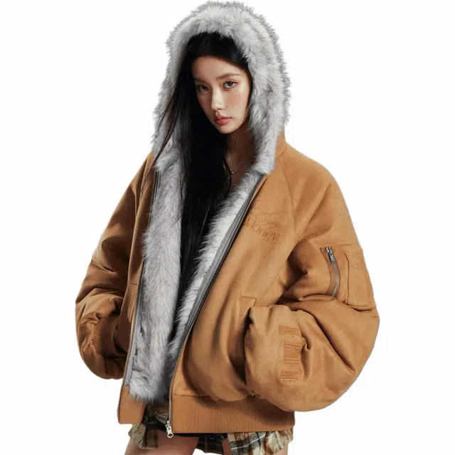 MEDM FW24 Reversible Flight Eagle Hoodie Coat