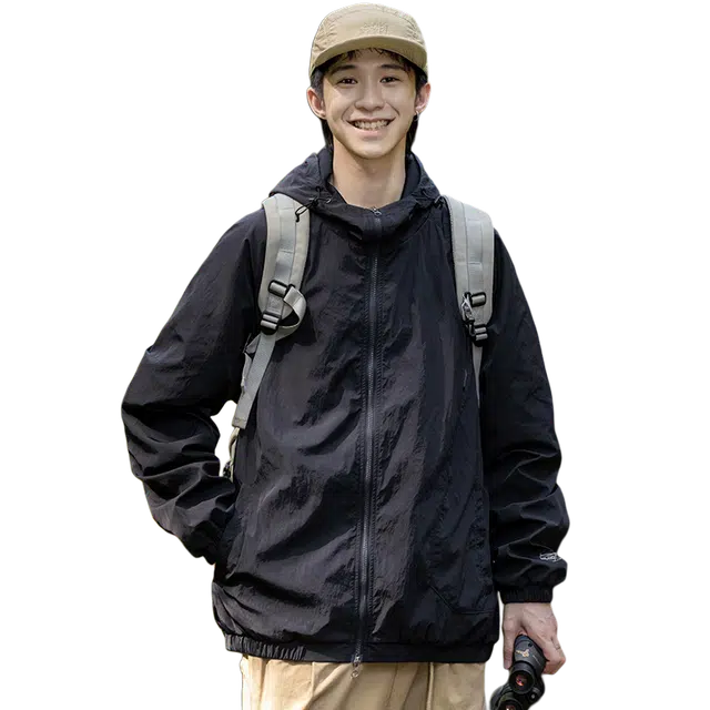 北极绒 美式时尚户外撞色痞帅高级感潮牌宽松休闲夹克外套 男款