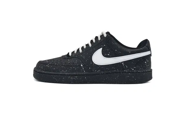 Nike Court Vision Low Black Star Splatter