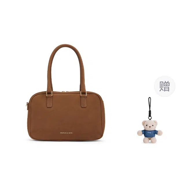 CHARLESKEITH ck PU BrownCreamNoirPewter