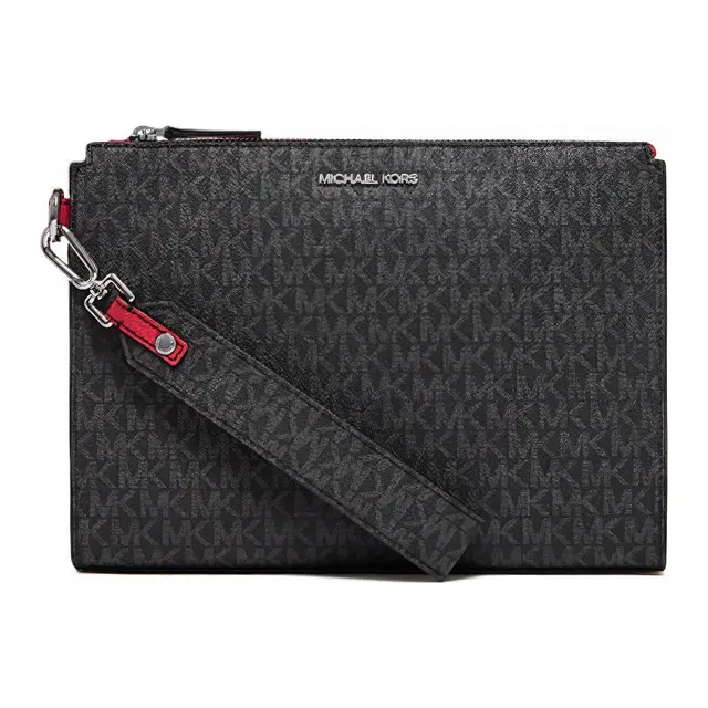 Michael Kors MK Cooper Large Toiletry Bag Black