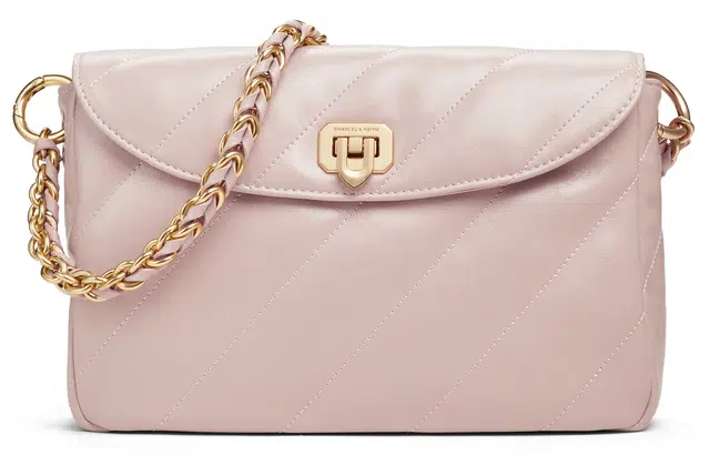 Charles & Keith Quilted Shoulder Bag