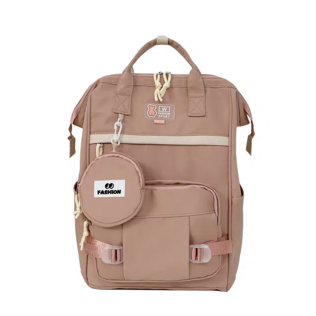 垣途者 日系简约百搭休闲 尼龙 双肩包 女款 多色