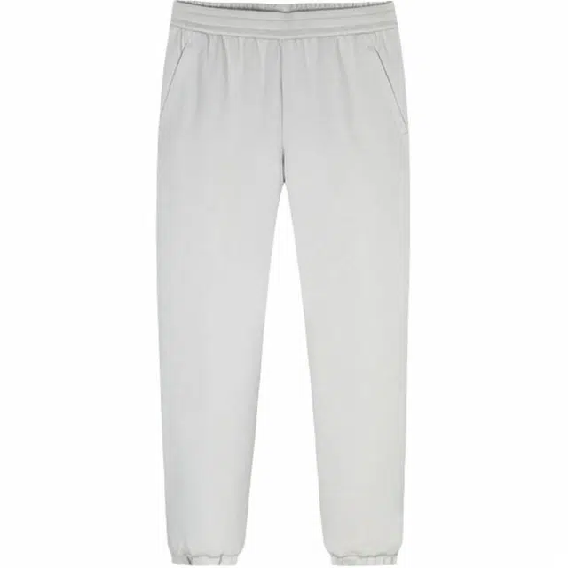 超级安踏 舒适休闲简约束脚系带针织运动裤 男款 青古灰