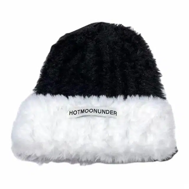 俞兆林 韩版可爱小熊毛绒帽加绒加厚套头针织帽保暖 涤纶 绒线帽 女款 白边/黑边/卡边/粉边/棕色