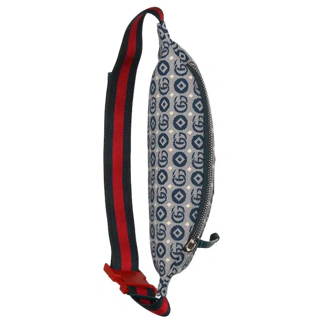 Gucci GG Star Logo Belt Bag Blue Kids