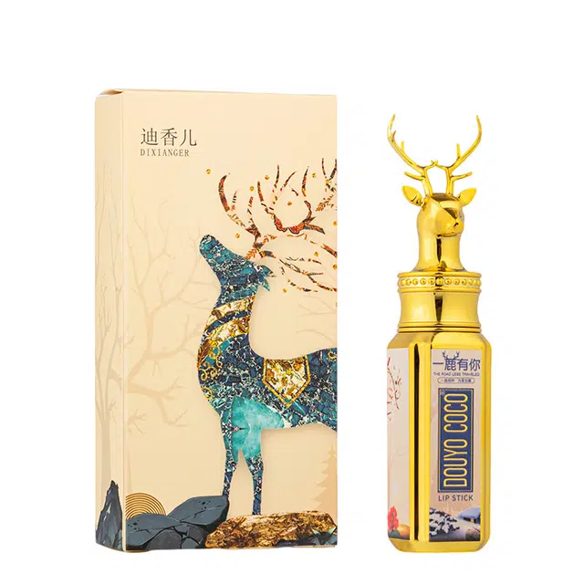 迪香儿 一鹿有你麋鹿口红滋润保湿雾面哑光 润泽 气色自然