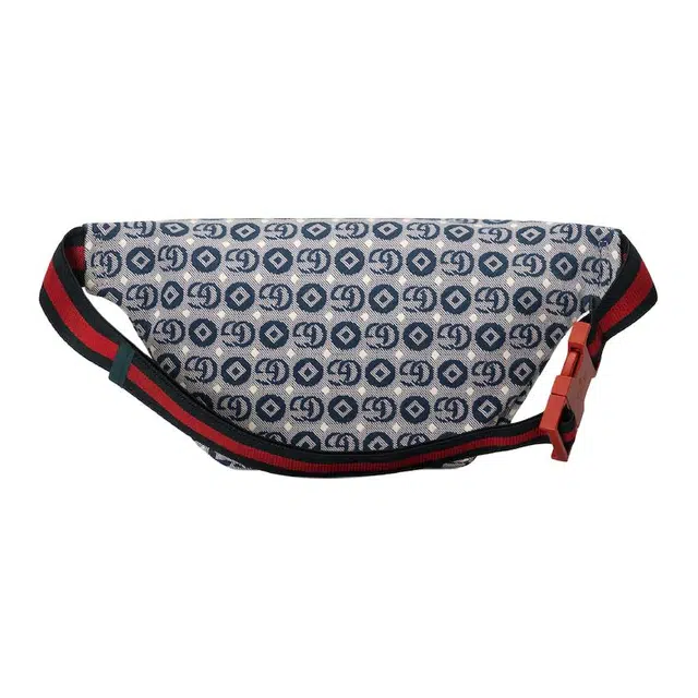 Gucci GG Star Logo Belt Bag Blue Kids