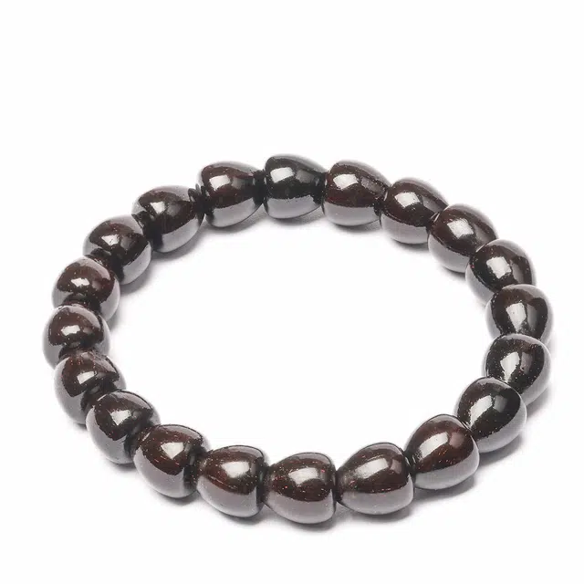 三檀小舍 水滴型细水长流诸事顺利好运连连 国风国潮新中式 小众高级轻奢文玩盘玩礼盒 紫檀属 手串 男女同款情侣款