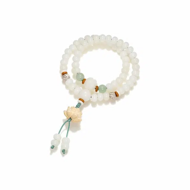 湄洲岛官方佑香 琉堇 许我无忧考试考研上岸乙巳蛇年转运珠手饰 平安喜乐好事发生有钱花佛珠#好运 菩提根 手串 男女同款情侣款