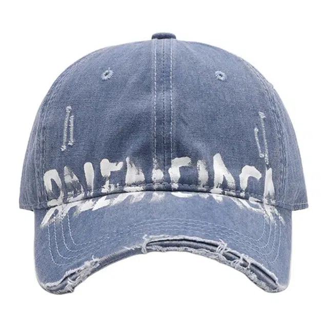 浪莎 夏季字母软顶男士大头围棒球帽女生户外出行百搭透气个性鸭舌帽 棉 鸭舌帽 男女同款情侣款