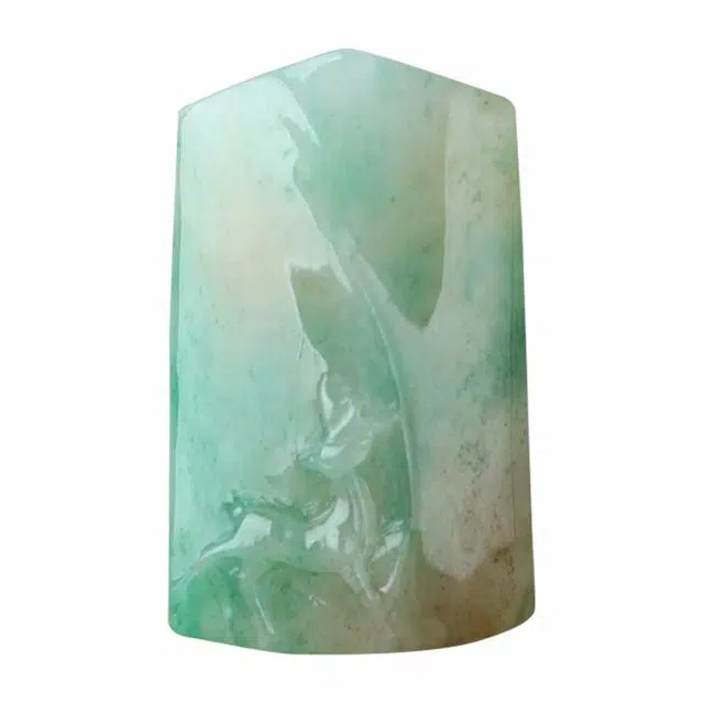 玉说 国风一路有你向钱冲小鹿 独山玉 吊坠 男女同款情侣款