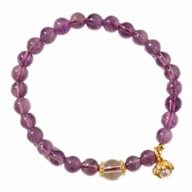 陌阡雪 新中式转运珠轻奢好运通勤百搭高级感好运 水晶 手串 男女同款情侣款