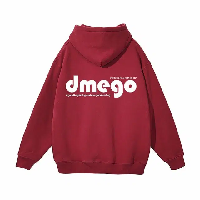【dme】 美式潮流重磅街头字母印花保暖舒适个性时尚百搭宽松柔软卫衣 男女同款