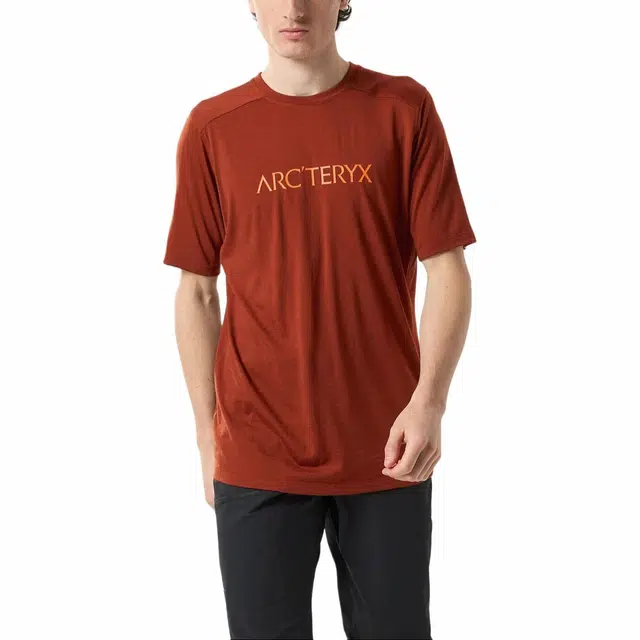 Arcteryx Ionia Merino Wool Arc'word Logo SS T
