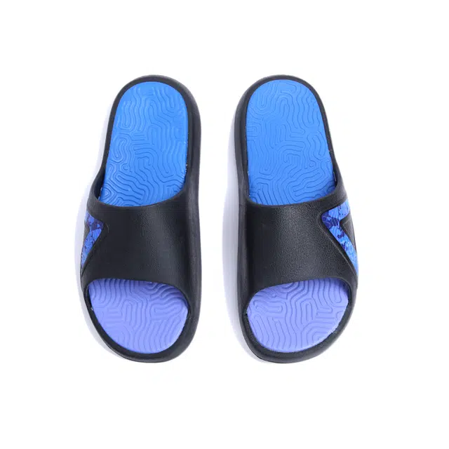 匹克 态极国创 休闲百搭舒适时尚 防滑减震防磨一字拖鞋 男款 黑蓝紫