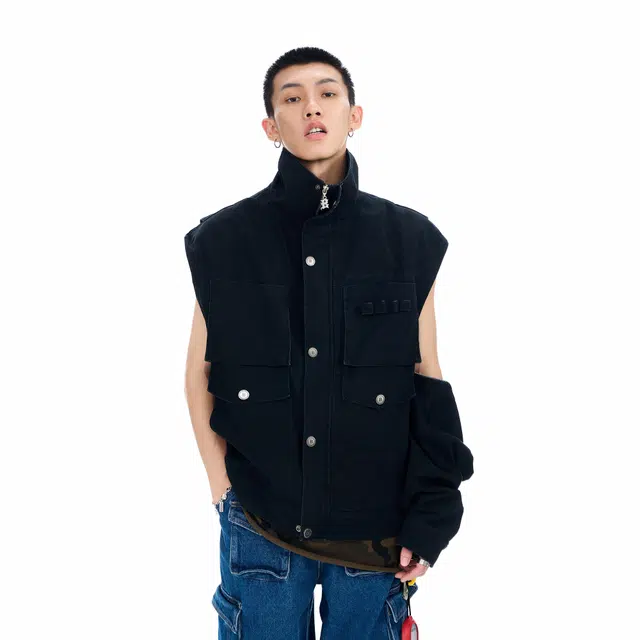 BJHG Denim Vest Jacket