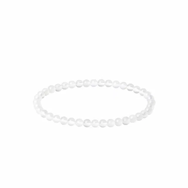 周大福 新中式白色串珠手链手饰【多款可选】百搭女生生日礼 物时尚简约精致 玉髓 手串 女款