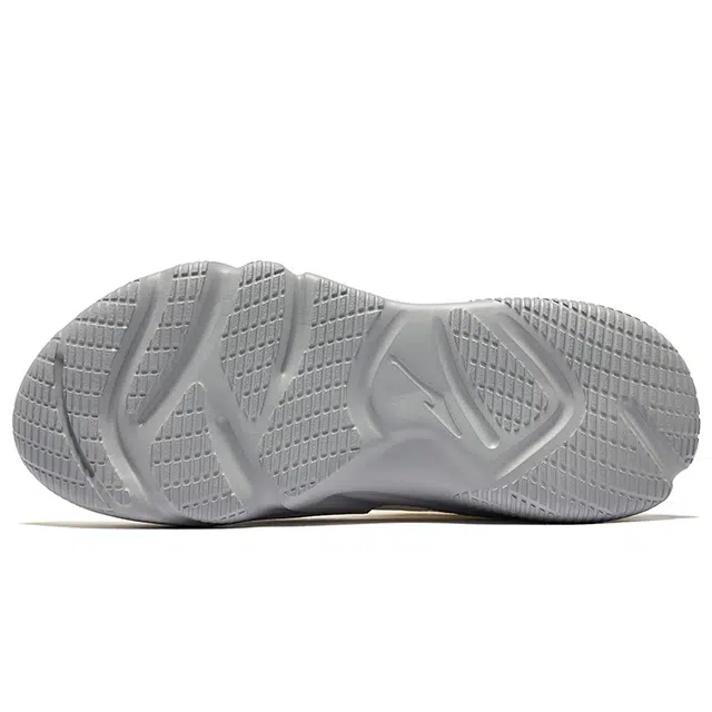 鸿星尔克 骜悟 复古舒适 回弹耐磨透气 低帮 生活休闲鞋 男款 微晶白云雾灰