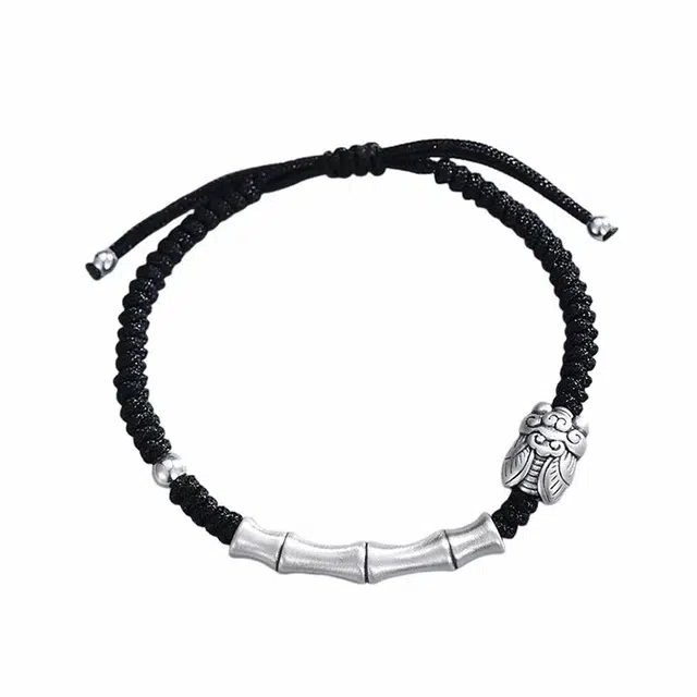 阡陌 一鸣惊人 新中式国潮手工编织手绳 高考中考礼盒 精致简约小众高级设计感 合金 手链 男女同款情侣款