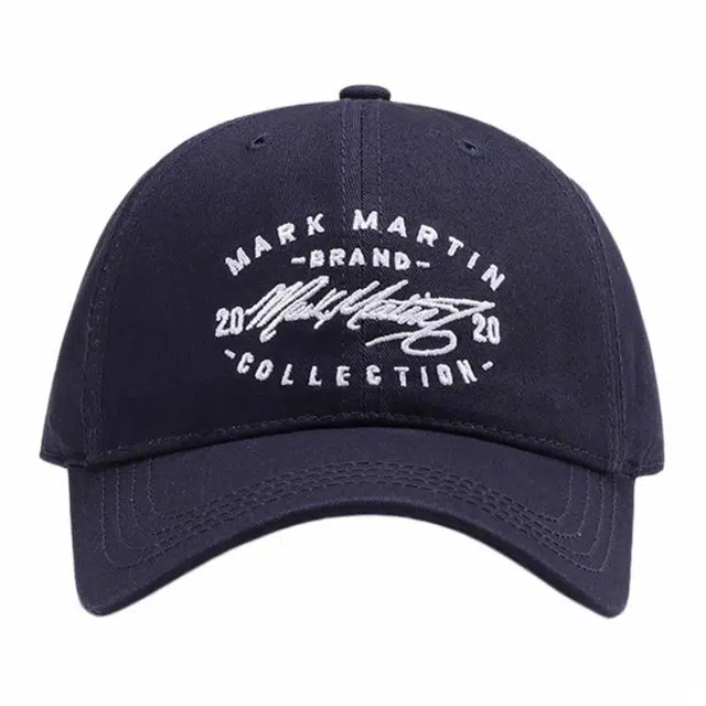 浪莎 春夏季字母刺绣软顶时尚水洗鸭舌帽女百搭弯檐男士简约棒球帽 棉 鸭舌帽 男女同款情侣款