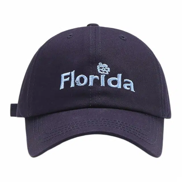 浪莎 棒球帽女黑色时尚百搭水洗户外防晒男士帽子弯檐字母刺绣鸭舌帽潮 棉 鸭舌帽 男女同款情侣款