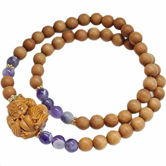 書卓 凤九#好运 芭比檀香 手串 男女同款情侣款