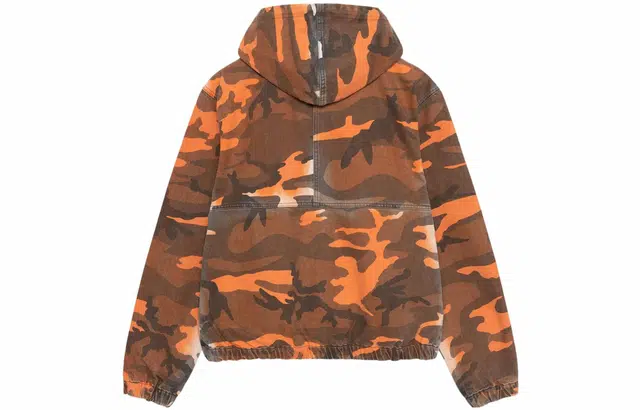 Stussy SS23 Spray Dye Hooded Work Jacket