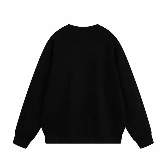 【dme】 美式高街长袖宽松大码内搭百搭圆领印花卫衣 男女同款