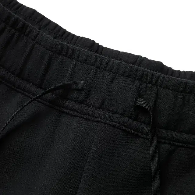 婴幼童 李宁儿童针织运动裤 综合体能系列 简约舒适系带束脚 黑色