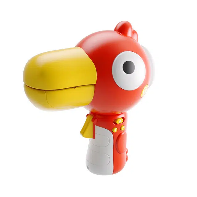 蒙小仔 大嘴鸟变声器喇叭 玩具