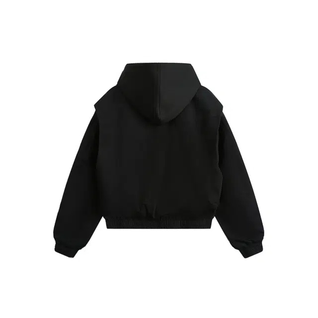 TH Fabricate Retro Hoodie Jacket Black