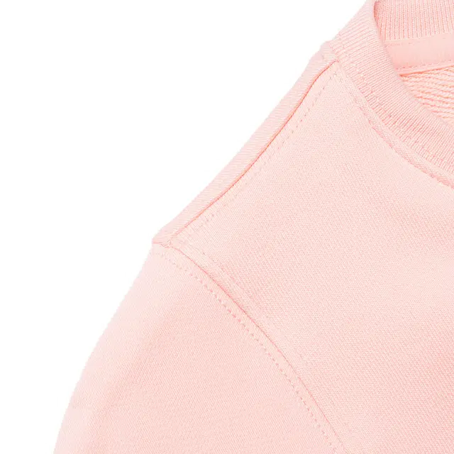 李宁儿童卫衣 运动生活系列 舒适休闲套头柔软 粉色 儿童款