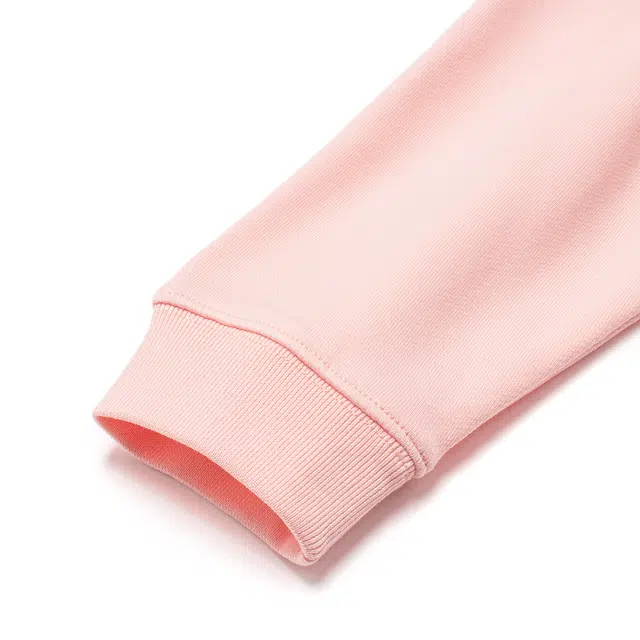 李宁儿童卫衣 运动生活系列 舒适休闲套头柔软 粉色 儿童款