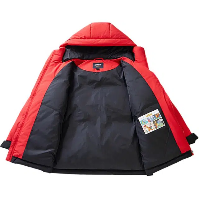 波司登羽绒服 洋气时尚保暖宽松百搭拼色 青少年