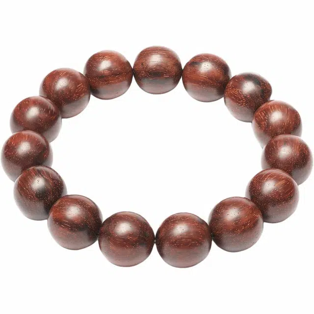 三檀小舍 国风国潮新中式 高油高密金星好料 诸事顺利好运连连 小众设计高级轻奢文玩盘玩 紫檀属 手串 男女同款情侣款