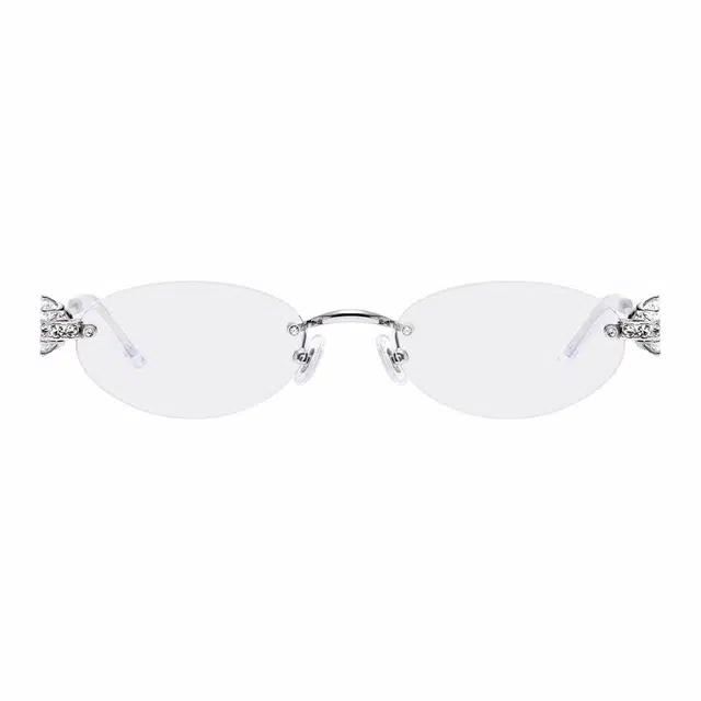 GENTLE MONSTER Silver Optical Frame