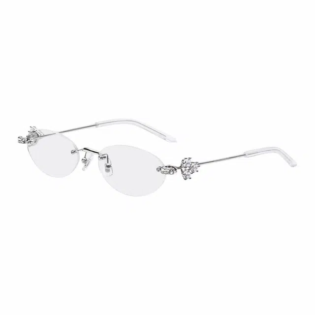 GENTLE MONSTER Silver Optical Frame