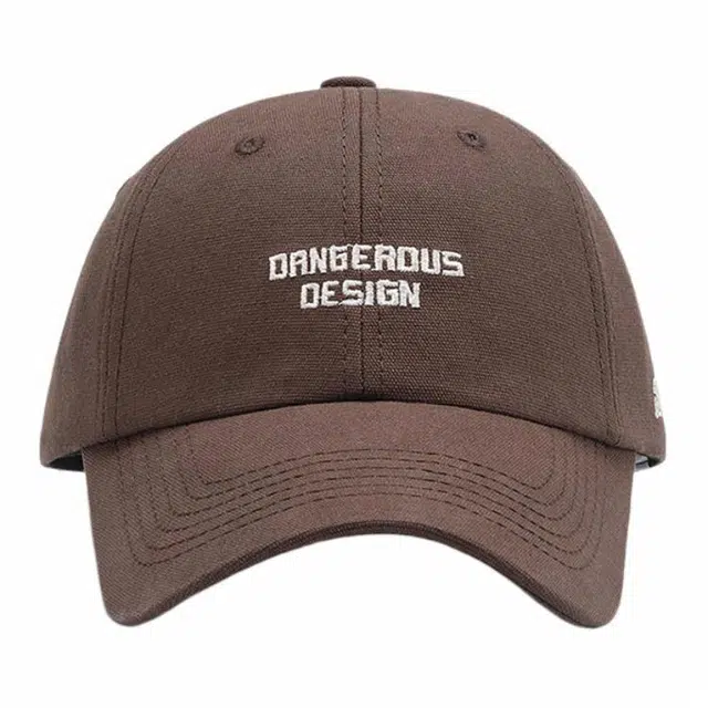 俞兆林 春季户外字母刺绣百搭时尚显脸小弯檐圆顶 棉 鸭舌帽 男女同款情侣款