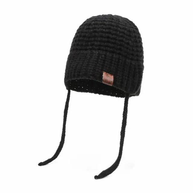 俞兆林 原创保暖堆堆护耳系带百搭显脸小 涤纶 渔夫帽 女款 黑色/浅米色/粉色/深米色/灰色