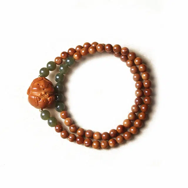 書卓 国风民族风 转运珠 平安喜乐上岸发财高级感新中式文玩念珠平安福#好运 库克 手串 男女同款情侣款