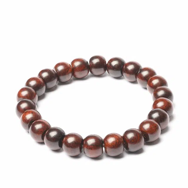 三檀小舍 国风新中式 高油高密老型珠 转运盘玩 木作 文玩手串 男女同款情侣款 紫檀属