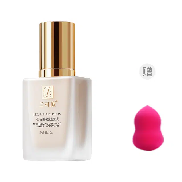 兰可欣 小金瓶粉底液 控油保湿滋润遮瑕 混干油皮持久不脱妆不卡粉持妆正品防汗