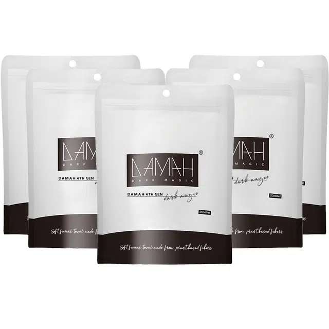 黑魔法 植物纤维原丝便携式旅行压缩毛巾洗脸巾加厚小奶片