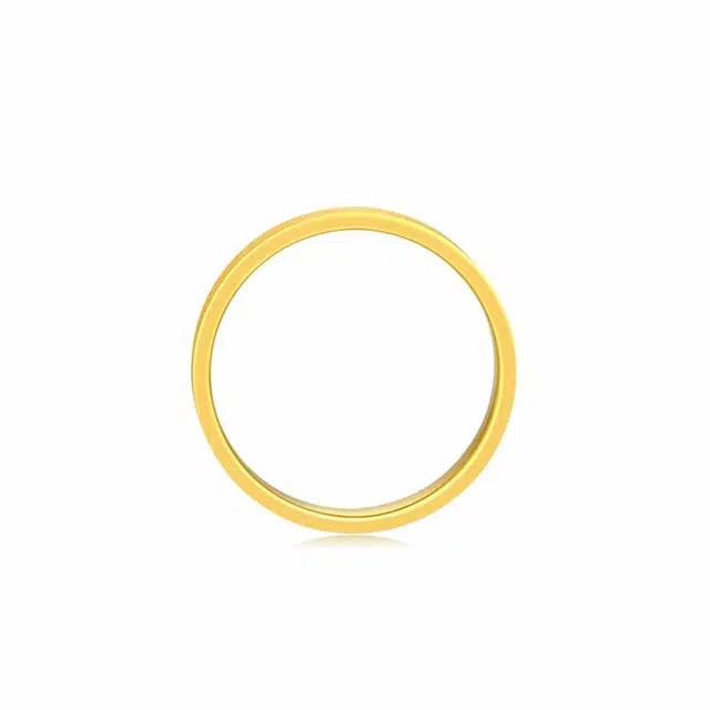 曼卡龙 唯爱一生对戒 足金 按克计价 黄金戒指 男女同款情侣款